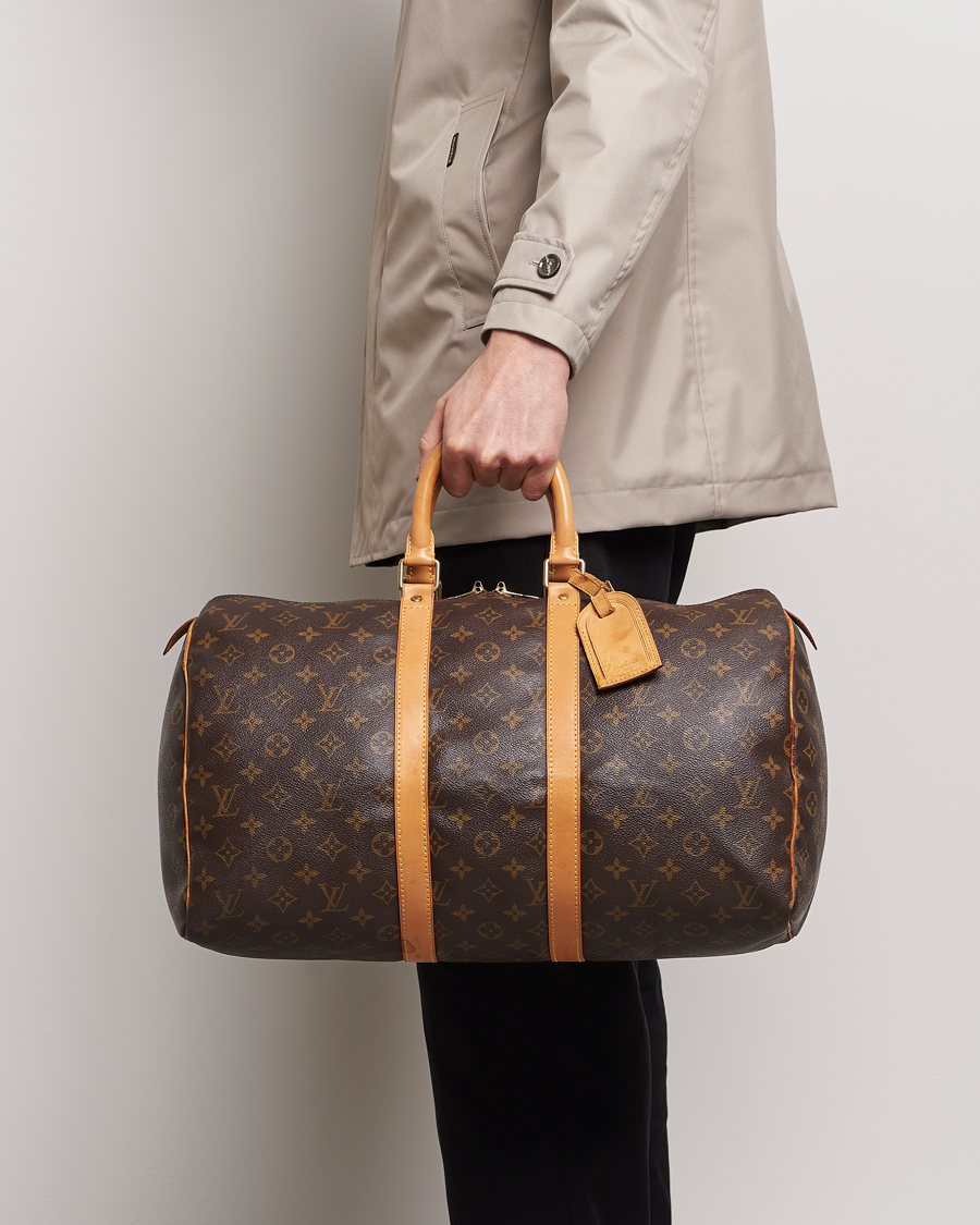 Louis Vuitton Pre-Owned Keepall 45 Bag Monogram at CareOfCarl.com