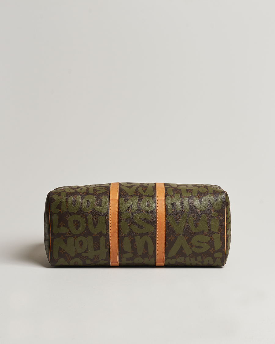 Louis Vuitton Pre-Owned Keepall 50 Bag Graffiti at CareOfCarl.com