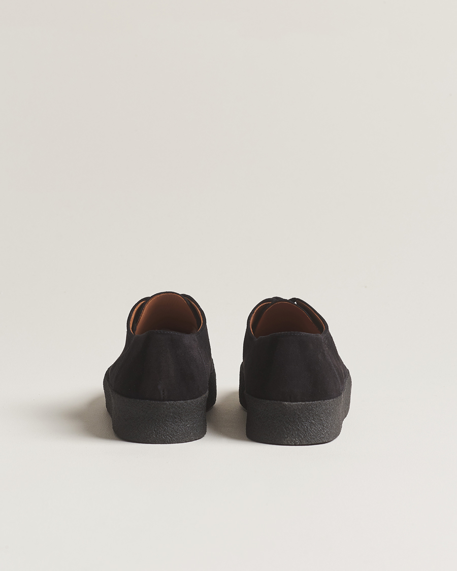 Men | Sanders Ash Suede Monkey Shoe Black | Sanders | Ash Suede Monkey Shoe Black