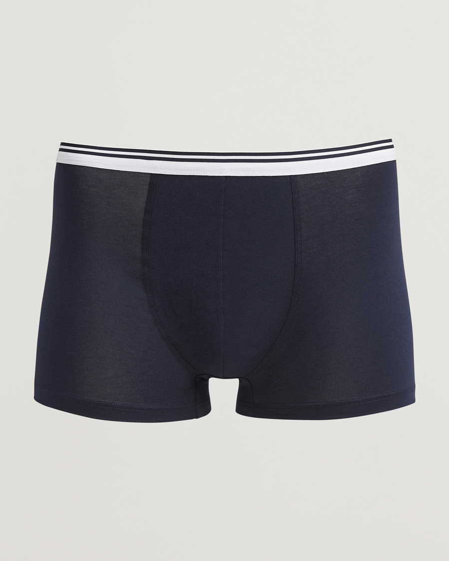 Men | Underwear & Socks | Zimmerli of Switzerland | Pure Comfort Boxer Shorts Navy