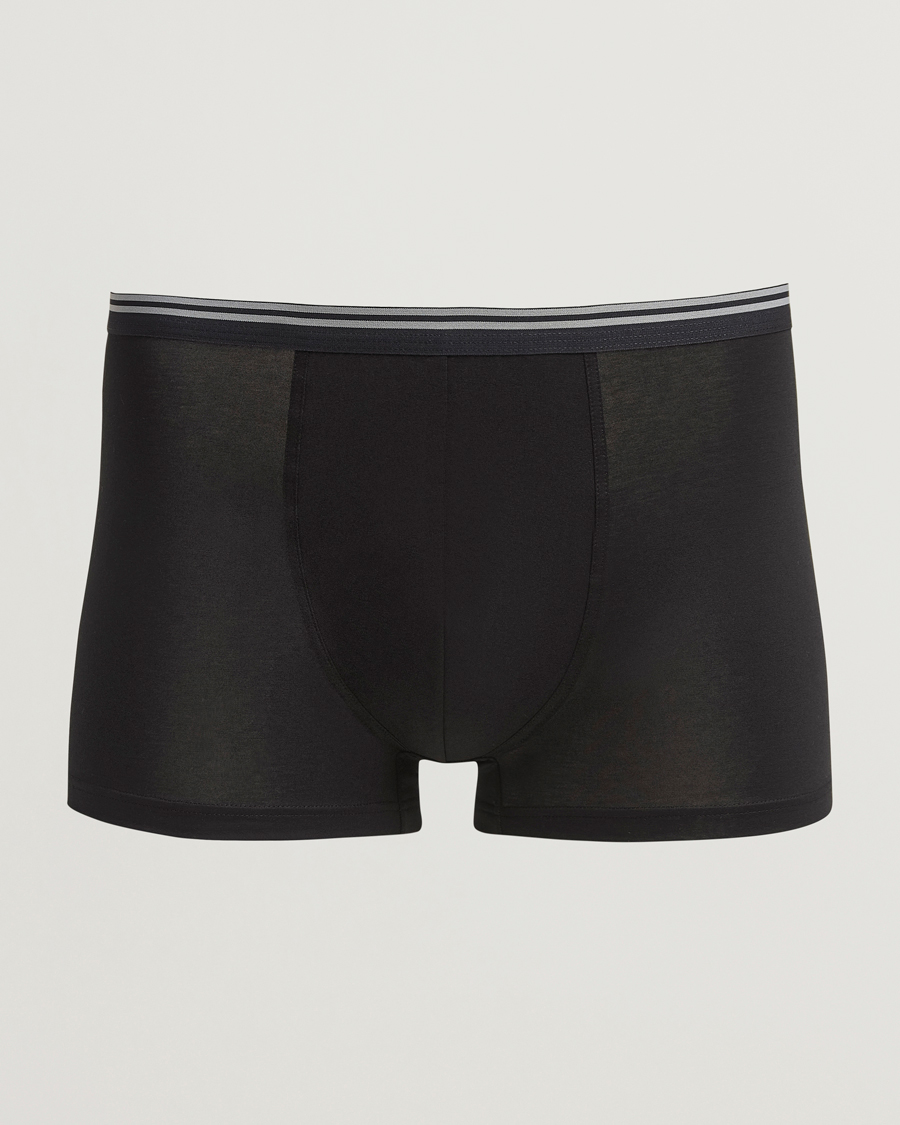 Men | Underwear & Socks | Zimmerli of Switzerland | Pure Comfort Boxer Shorts Black