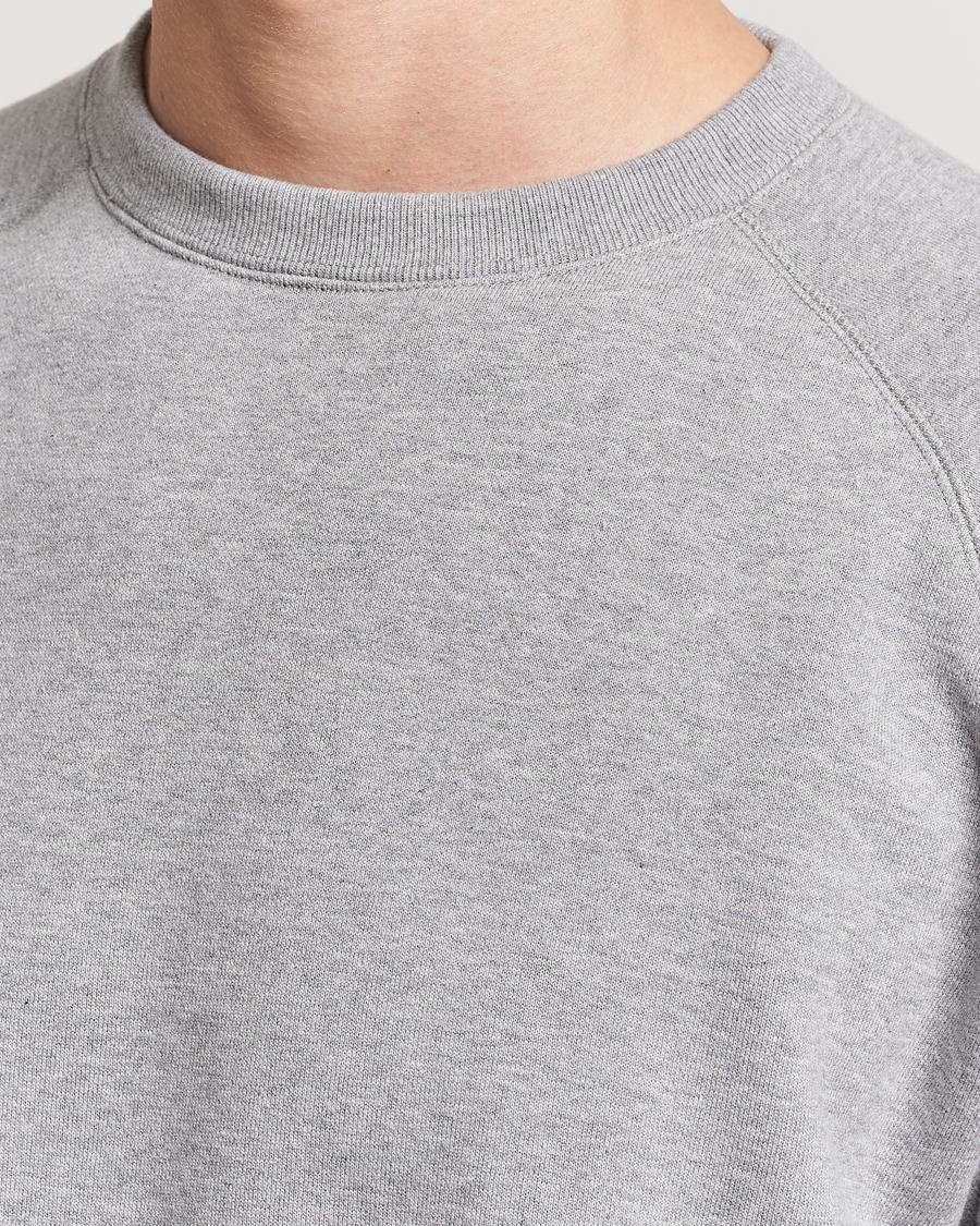 Men | T-Shirts | BEAMS PLUS | Cut Off Sweatshirt Light Grey