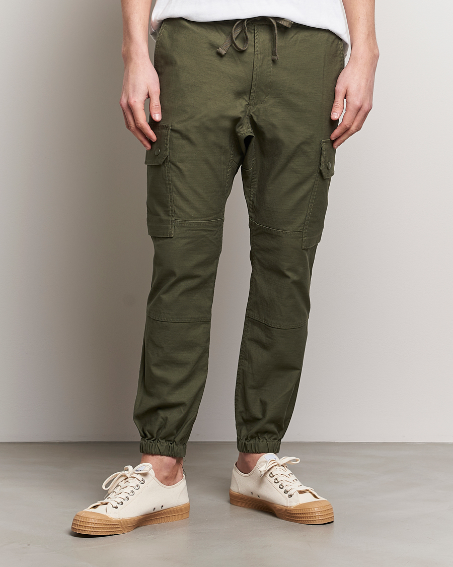 Men | Trousers | BEAMS PLUS | 6 Pocket Gym Pants Olive