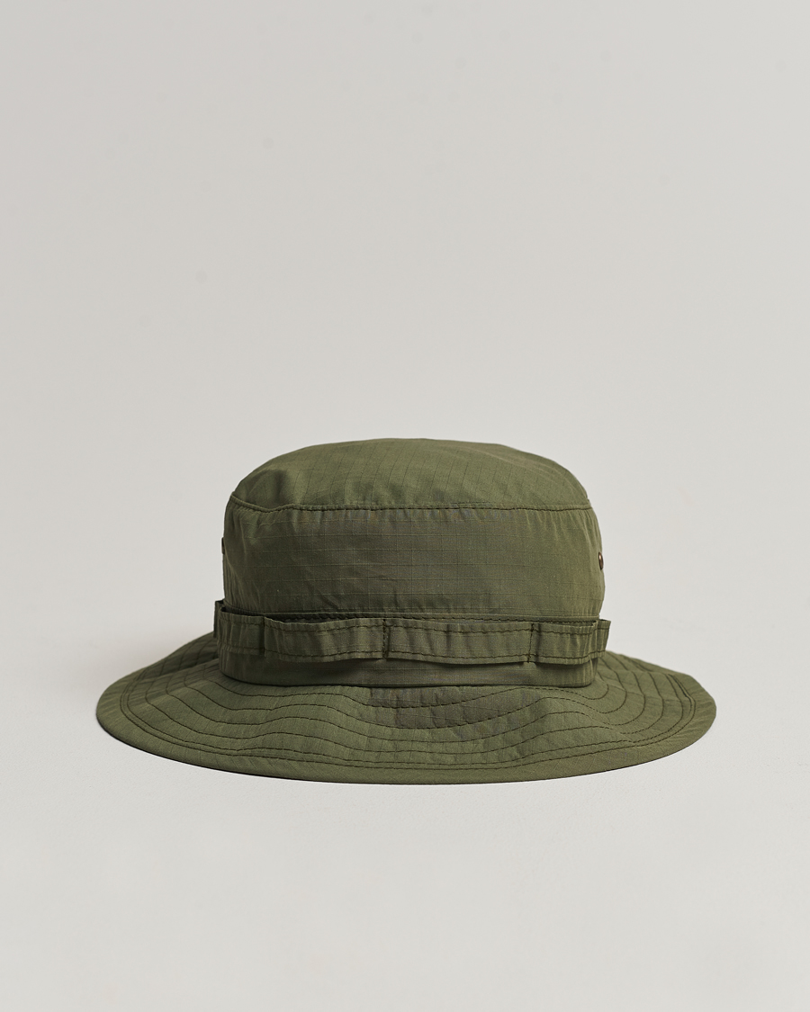BEAMS PLUS Ripstop Jungle Hat Olive at CareOfCarl.com