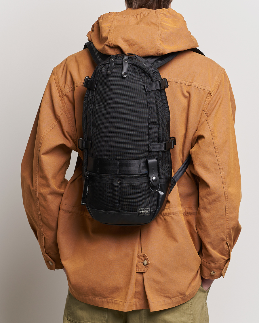 Men | Porter-Yoshida & Co. Heat Rucksack Black | Porter-Yoshida & Co. | Heat Rucksack Black