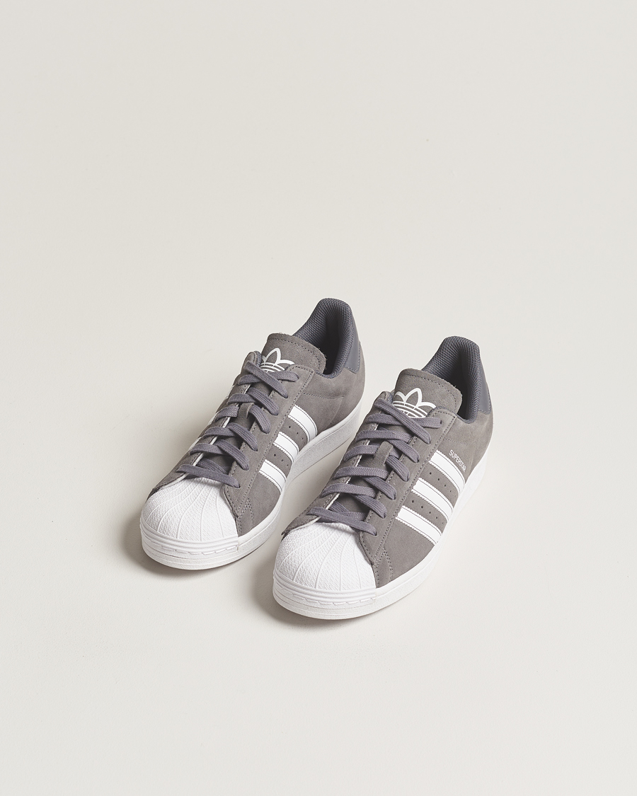 Men | Suede shoes | adidas Originals | Superstar Sneaker Dark Grey