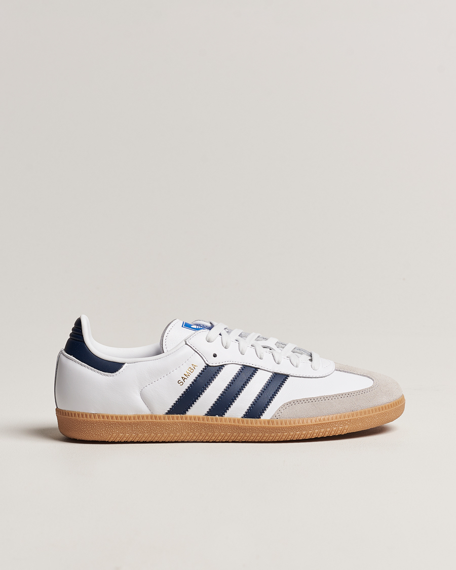 Men | adidas Originals Samba OG Sneaker White/Navy | adidas Originals | Samba OG Sneaker White/Navy