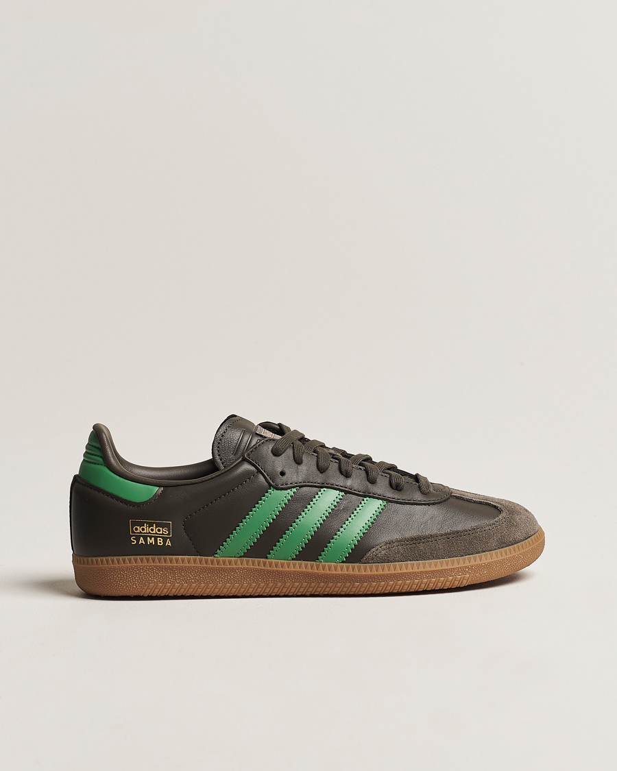 Men | adidas Originals Samba OG Sneaker Brown/Green | adidas Originals | Samba OG Sneaker Brown/Green