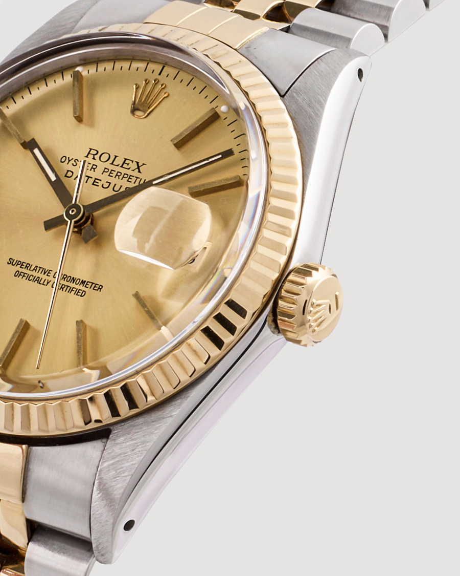 Men | Rolex Pre-Owned Datejust 16233 G/S Silver | Rolex Pre-Owned | Datejust 16233 G/S Silver