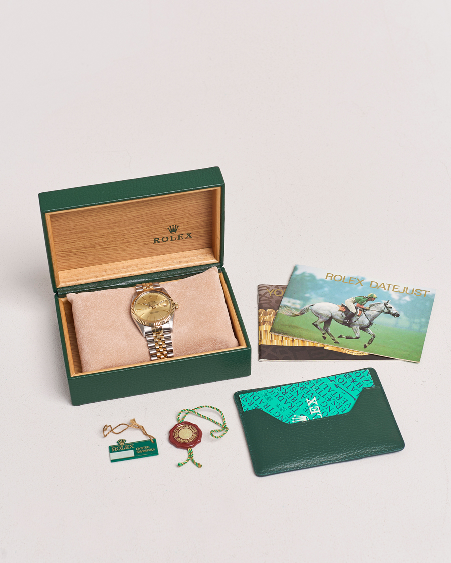 Men | Rolex Pre-Owned Datejust 16233 G/S Silver | Rolex Pre-Owned | Datejust 16233 G/S Silver