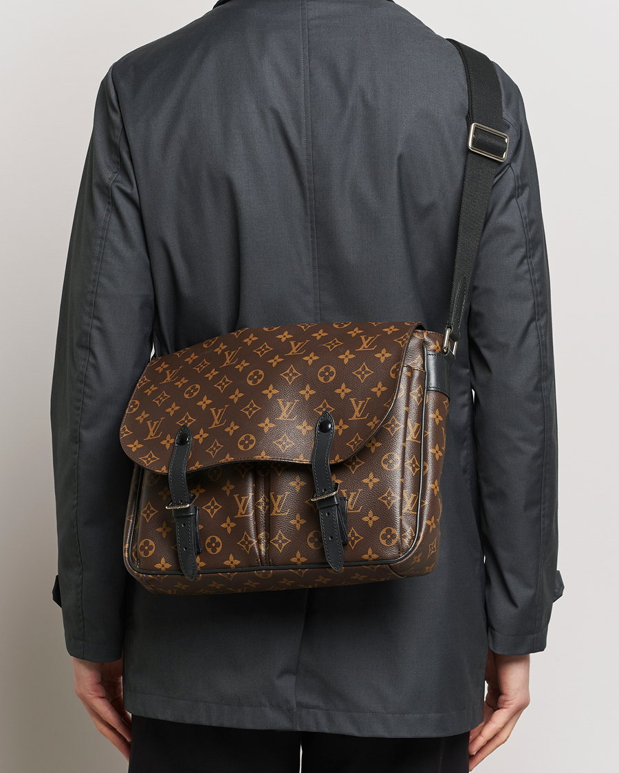 Men | Pre-Owned & Vintage Bags | Louis Vuitton Pre-Owned | Christopher Shoulder Bag Monogram 