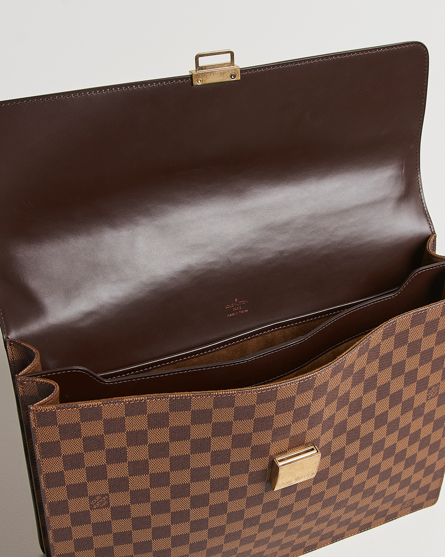 Louis Vuitton Pre-Owned Altona Briefcase Damier Ebene at