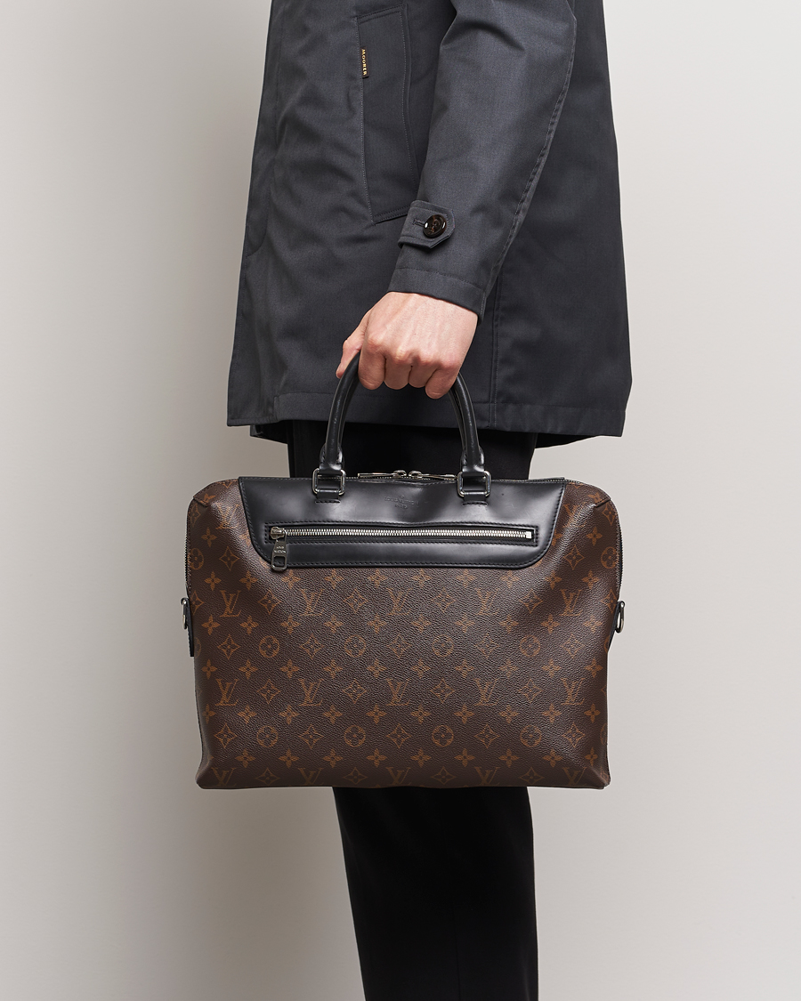 Men | Pre-owned Accessories | Louis Vuitton Pre-Owned | Porte Documents Jour Document Bag Monogram 