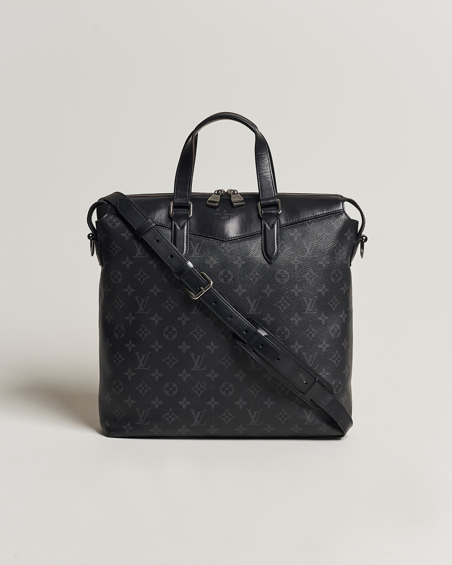 Men | Webshop news | Louis Vuitton Pre-Owned | Explorer Tote Bag Monogram Eclipse