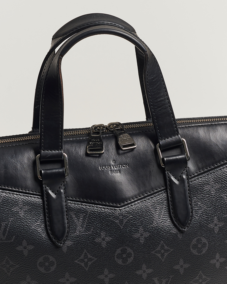 Men | Louis Vuitton Pre-Owned Explorer Tote Bag Monogram Eclipse  | Louis Vuitton Pre-Owned | Explorer Tote Bag Monogram Eclipse 
