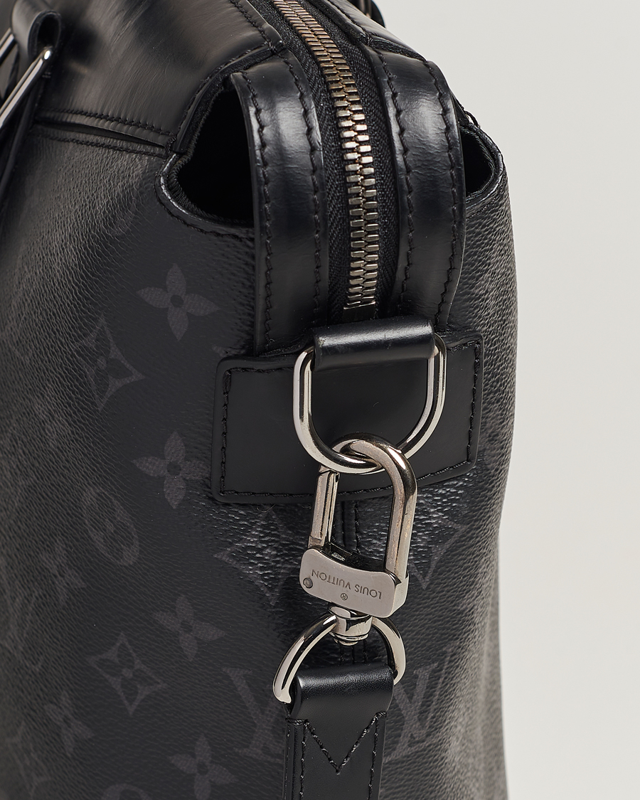 Men | Louis Vuitton Pre-Owned Explorer Tote Bag Monogram Eclipse  | Louis Vuitton Pre-Owned | Explorer Tote Bag Monogram Eclipse 