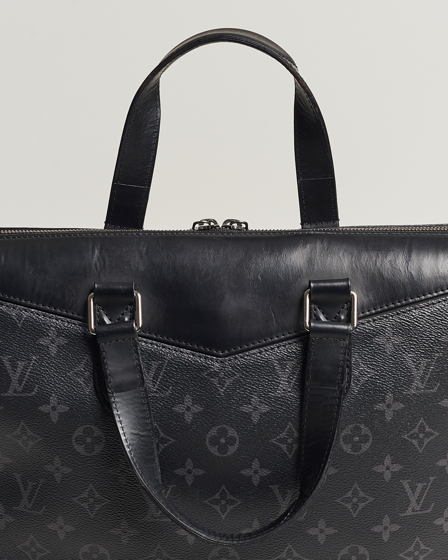 Men | Louis Vuitton Pre-Owned Explorer Tote Bag Monogram Eclipse  | Louis Vuitton Pre-Owned | Explorer Tote Bag Monogram Eclipse 