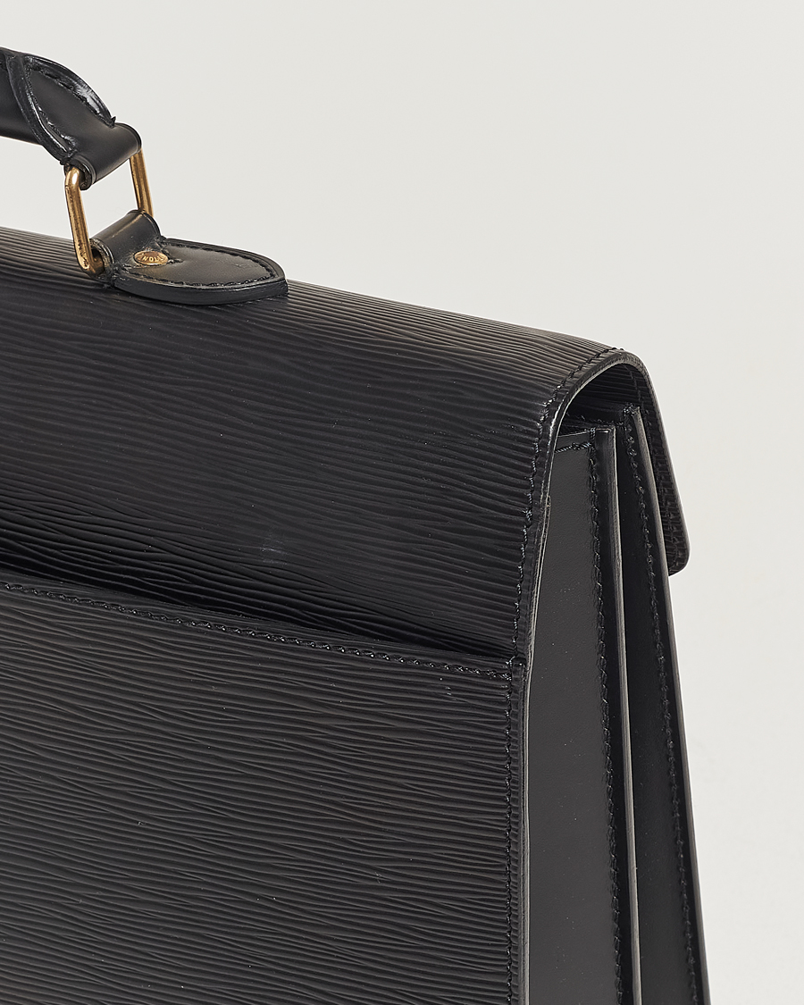 Men | Louis Vuitton Pre-Owned Serviette Conseiller EPI Leather Briefcase  | Louis Vuitton Pre-Owned | Serviette Conseiller EPI Leather Briefcase 