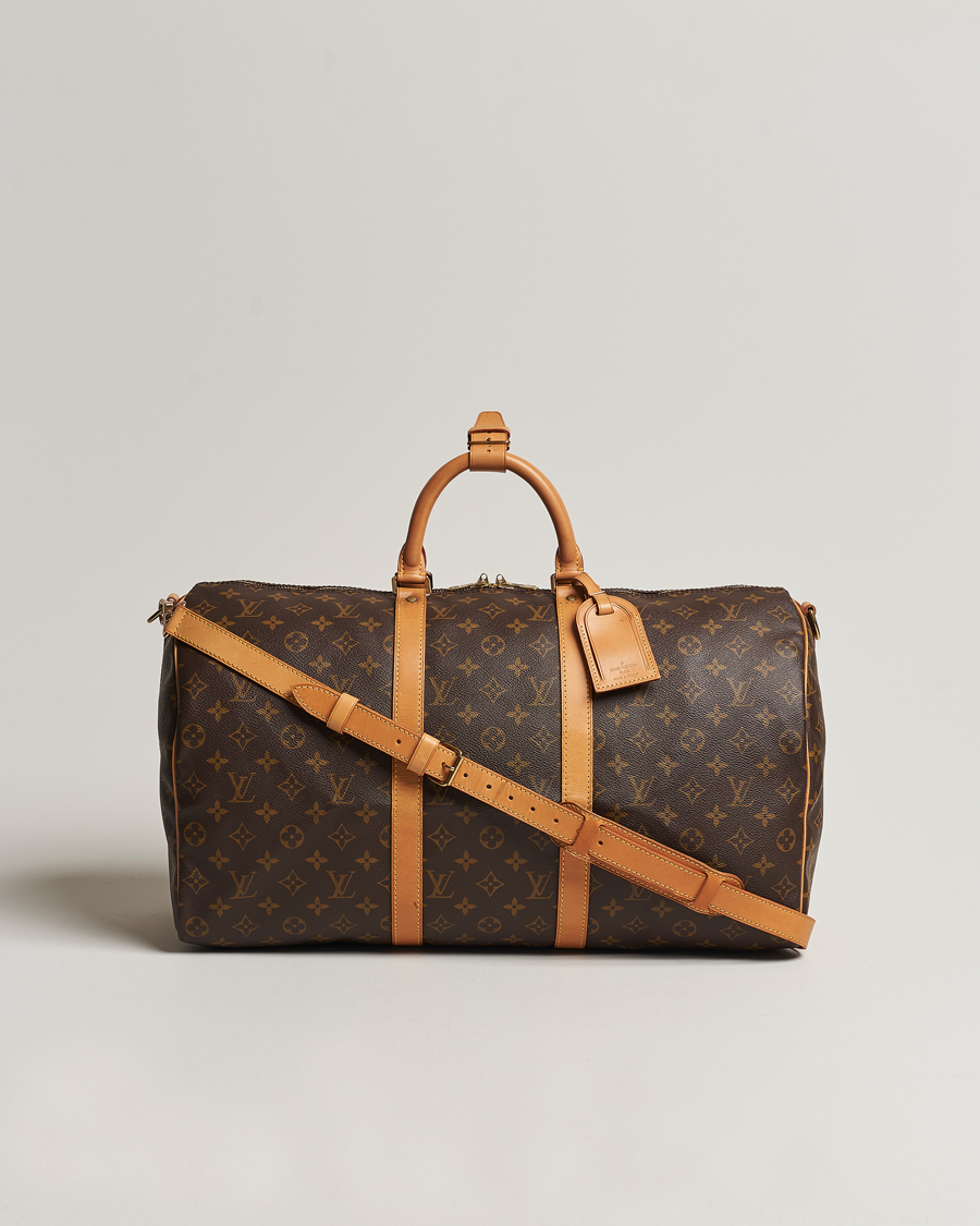 Men | Louis Vuitton Pre-Owned Keepall Bandoulière 50 Monogram | Louis Vuitton Pre-Owned | Keepall Bandoulière 50 Monogram