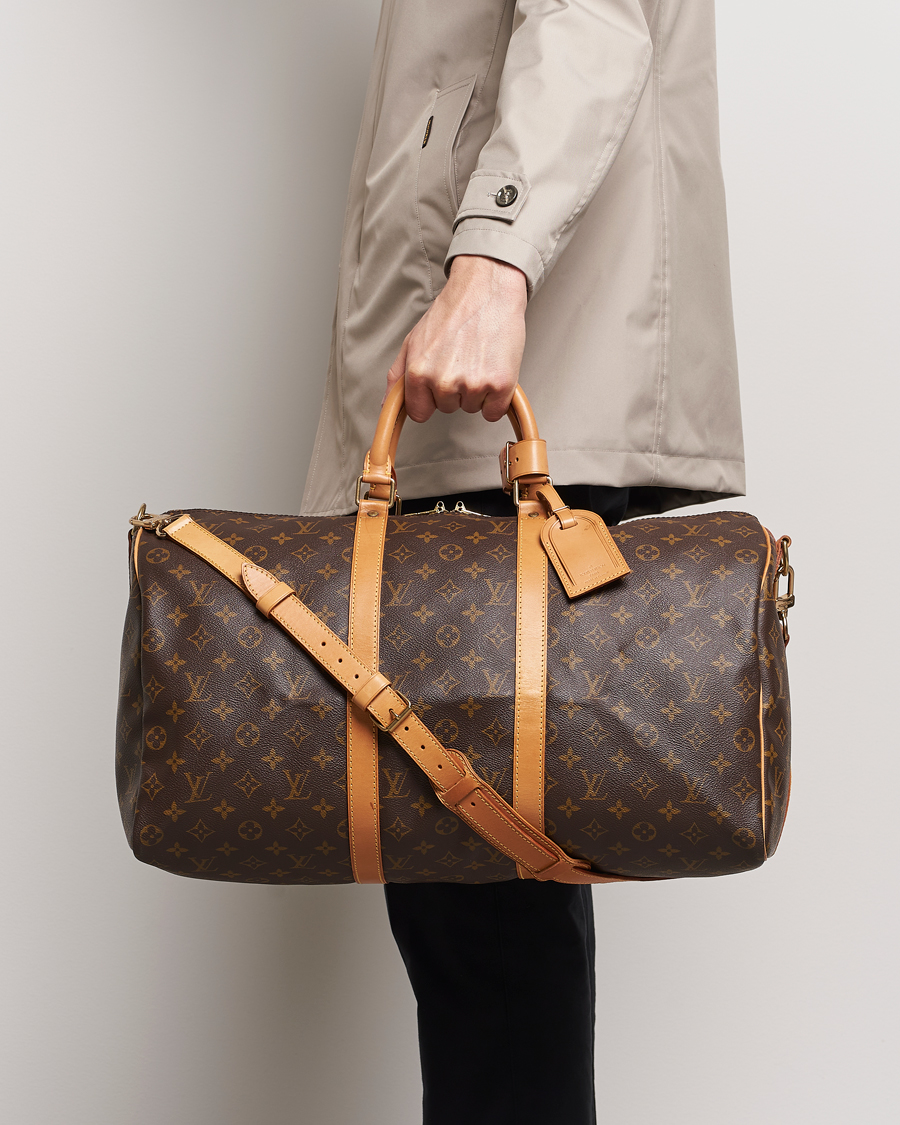 Men | Louis Vuitton Pre-Owned Keepall Bandoulière 50 Monogram | Louis Vuitton Pre-Owned | Keepall Bandoulière 50 Monogram