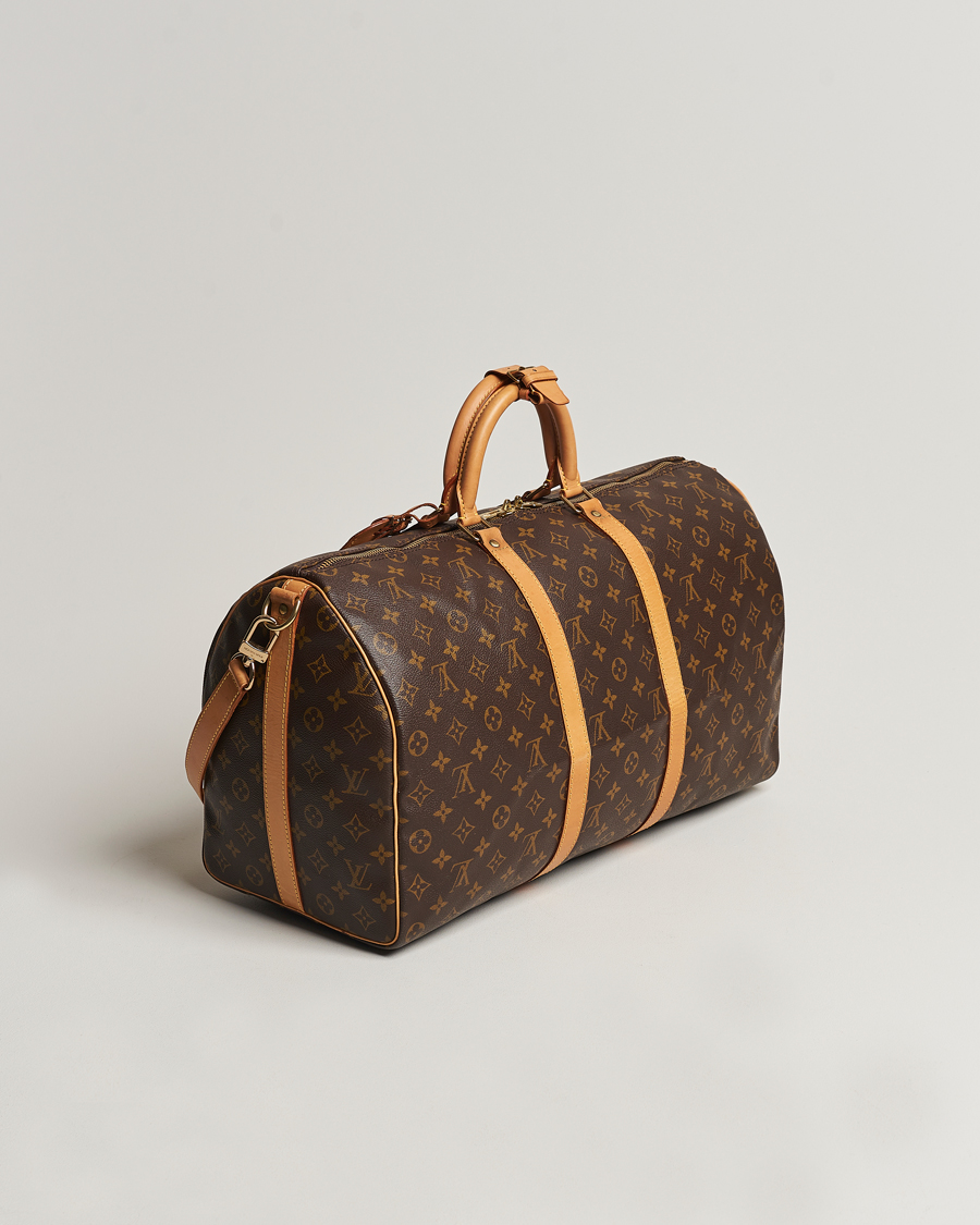 Men | Louis Vuitton Pre-Owned Keepall Bandoulière 50 Monogram | Louis Vuitton Pre-Owned | Keepall Bandoulière 50 Monogram