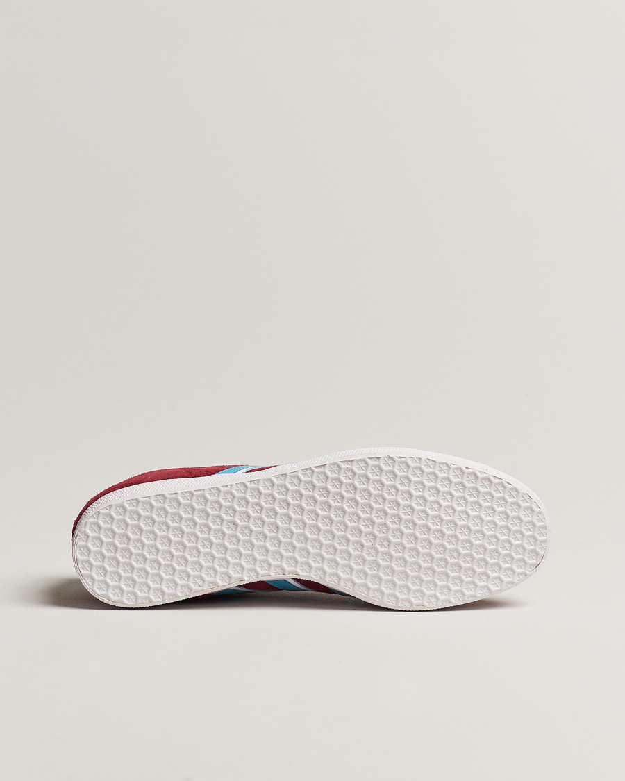 adidas Originals Gazelle Sneaker Burgundy/Blue at CareOfCarl.com adidas Originals Gazelle Sneaker Burgundy/Blue at CareOfCarl.com