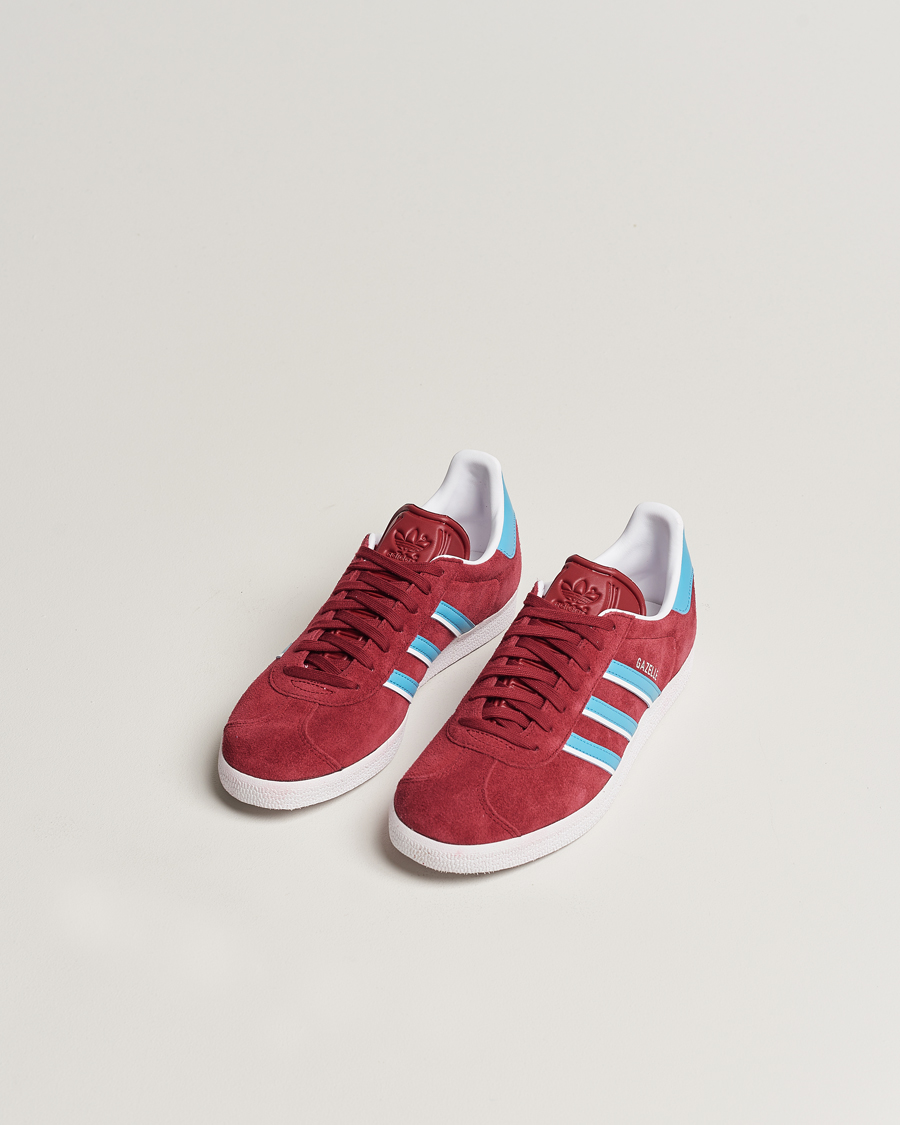 Men | Sneakers | adidas Originals | Gazelle Sneaker Burgundy/Blue