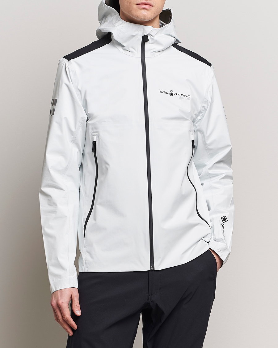 Men | Coats & Jackets | Sail Racing | Spray Gore-Tex Hooded Jacket Storm White