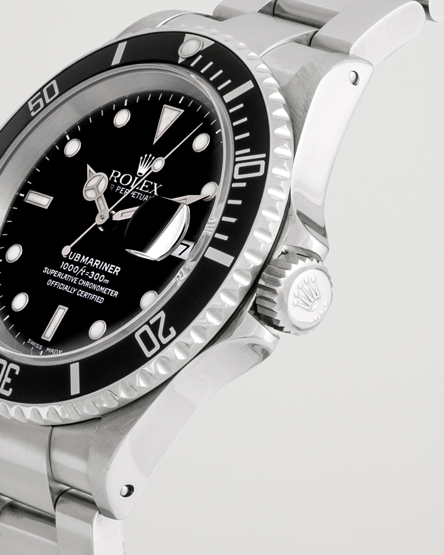 Men | Rolex Pre-Owned Submariner 16610 Oyster Perpetual Silver | Rolex Pre-Owned | Submariner 16610 Oyster Perpetual Silver