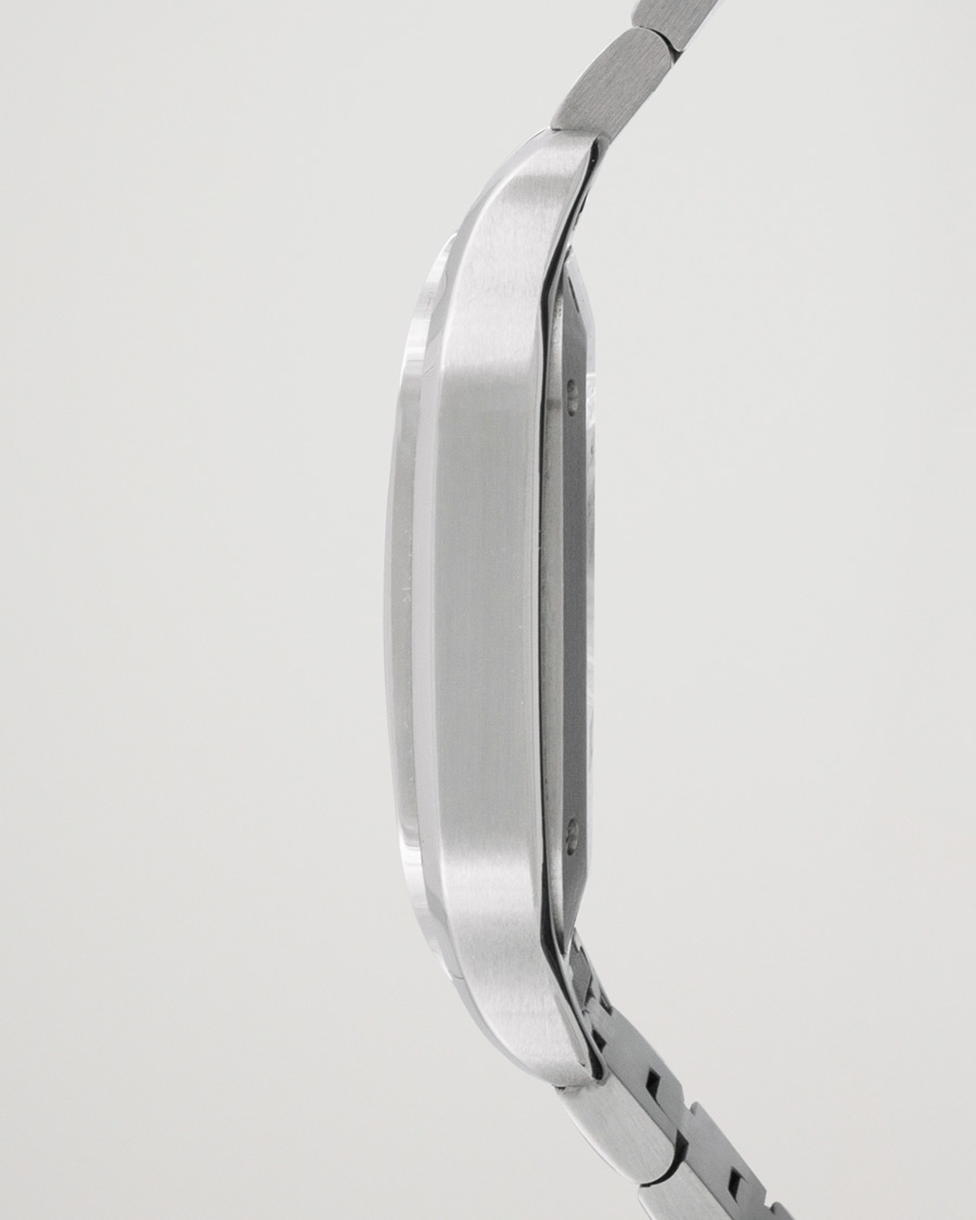 Men | Cartier Pre-Owned Santos De Cartier Steel WSSA0029 Silver | Cartier Pre-Owned | Santos De Cartier Steel WSSA0029 Silver