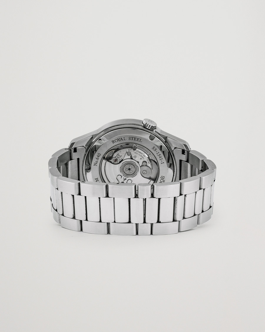 Men | Sjöö Sandström Pre-Owned Royal Steel Classic 41mm Silver | Sjöö Sandström Pre-Owned | Royal Steel Classic 41mm Silver