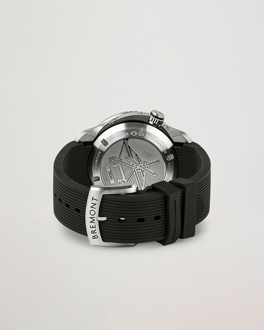 Men | Bremont Pre-Owned S500 Supermarine 43mm Black Dial Silver | Bremont Pre-Owned | S500 Supermarine 43mm Black Dial Silver