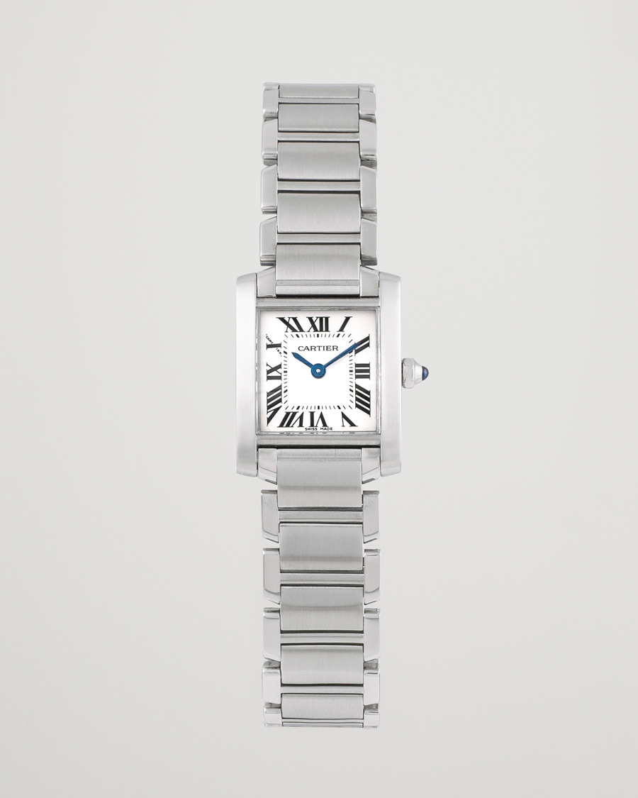 Men | Cartier Pre-Owned Tank Francaise Silver | Cartier Pre-Owned | Tank Francaise Silver