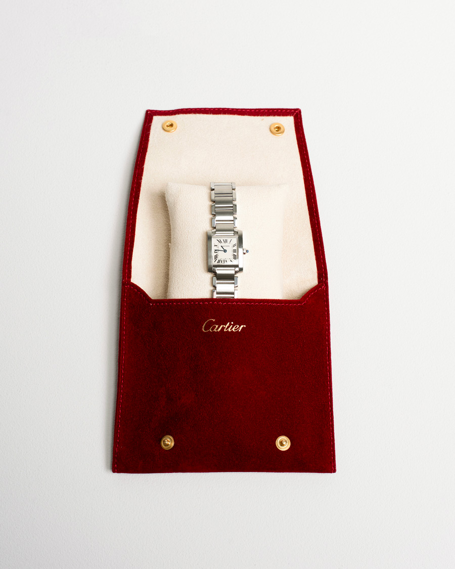 Men | Cartier Pre-Owned Tank Francaise Silver | Cartier Pre-Owned | Tank Francaise Silver