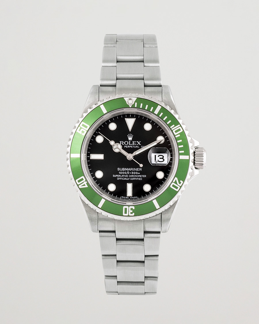 Men | Rolex Pre-Owned Submariner 16610LV Oyster Perpetual Silver | Rolex Pre-Owned | Submariner 16610LV Oyster Perpetual Silver