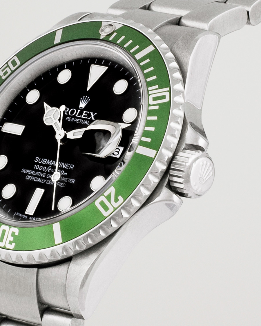 Men | Rolex Pre-Owned Submariner 16610LV Oyster Perpetual Silver | Rolex Pre-Owned | Submariner 16610LV Oyster Perpetual Silver