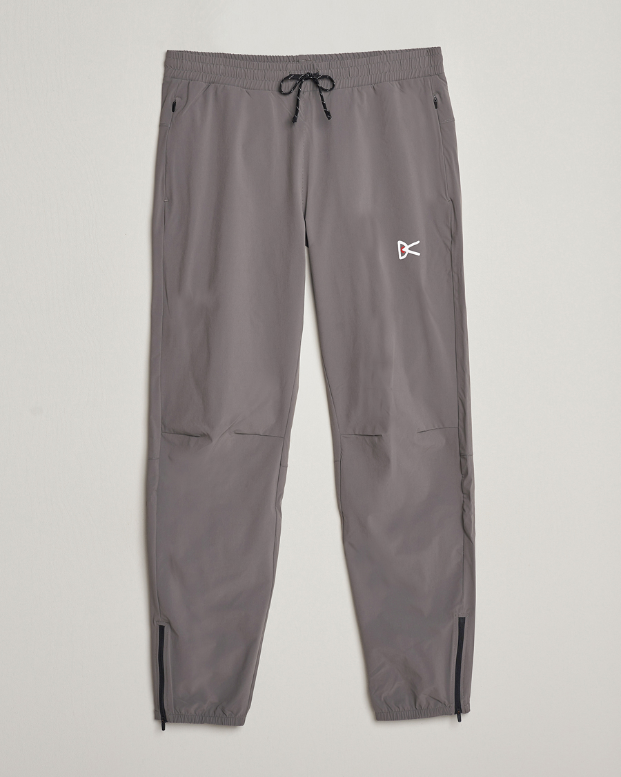 Men | Trousers | District Vision | Lightweight DWR Track Pants Charcoal