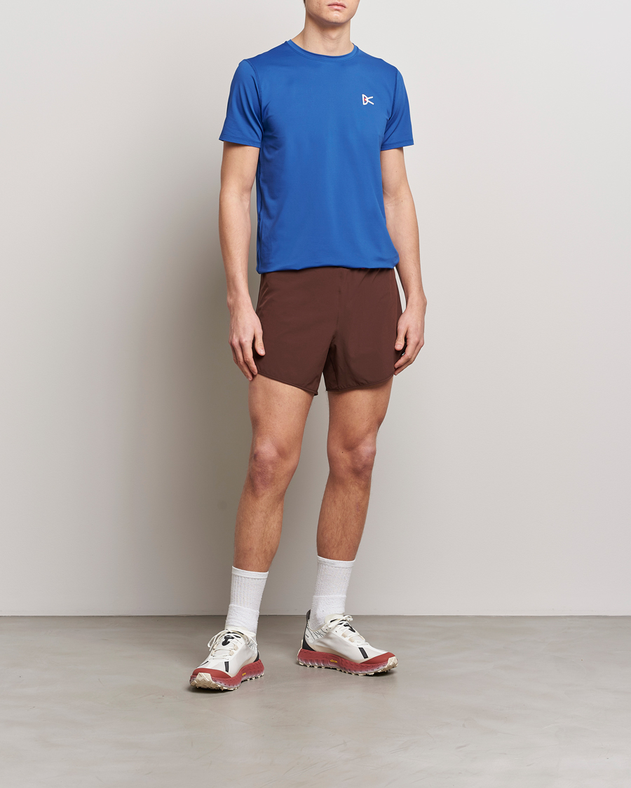 Men | T-Shirts | District Vision | Lightweight Short Sleeve T-Shirts Ocean Blue