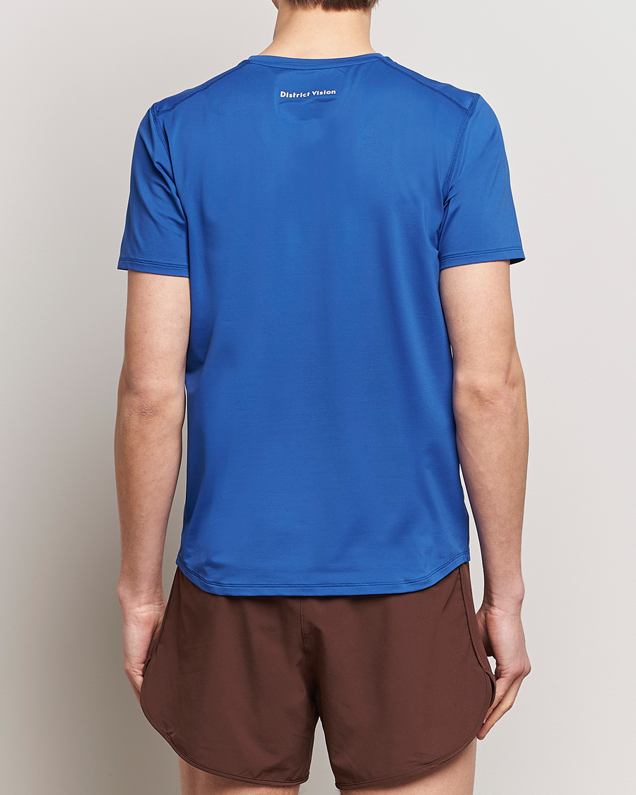Men | T-Shirts | District Vision | Lightweight Short Sleeve T-Shirts Ocean Blue