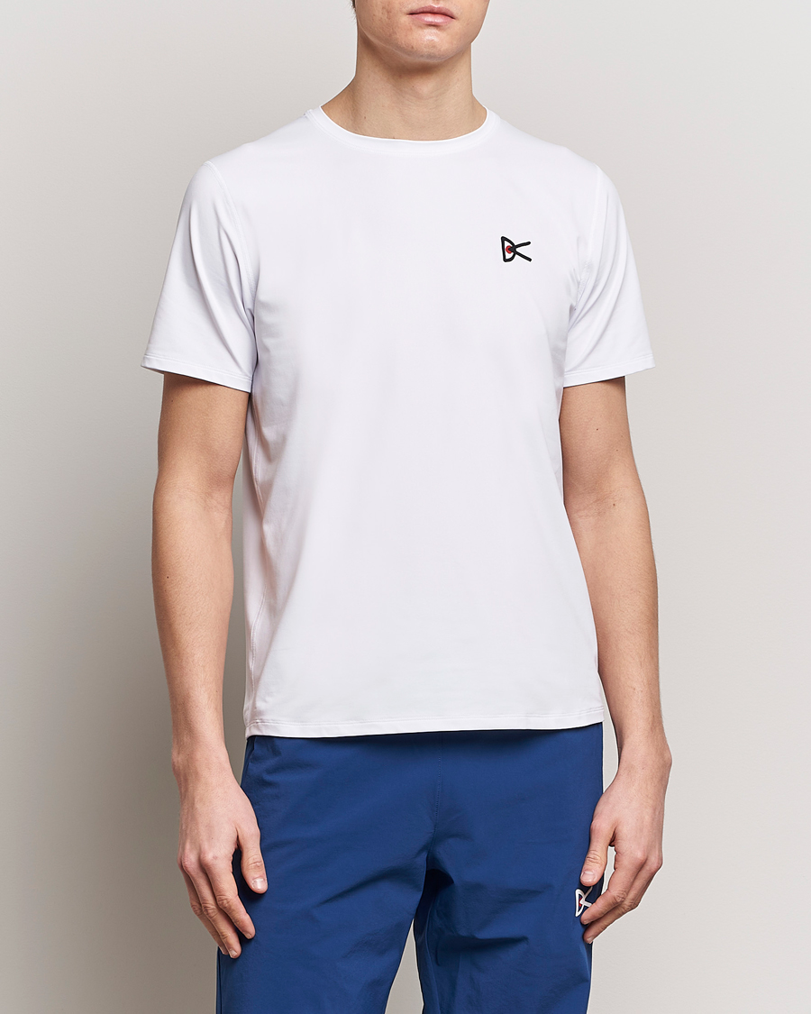 Herr |  | District Vision | Lightweight Short Sleeve T-Shirts White
