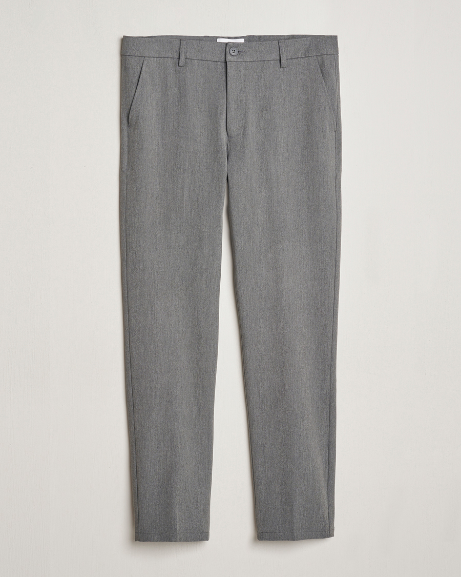 Men | Trousers | LES DEUX | Como Reg Suit Pants Grey Melange