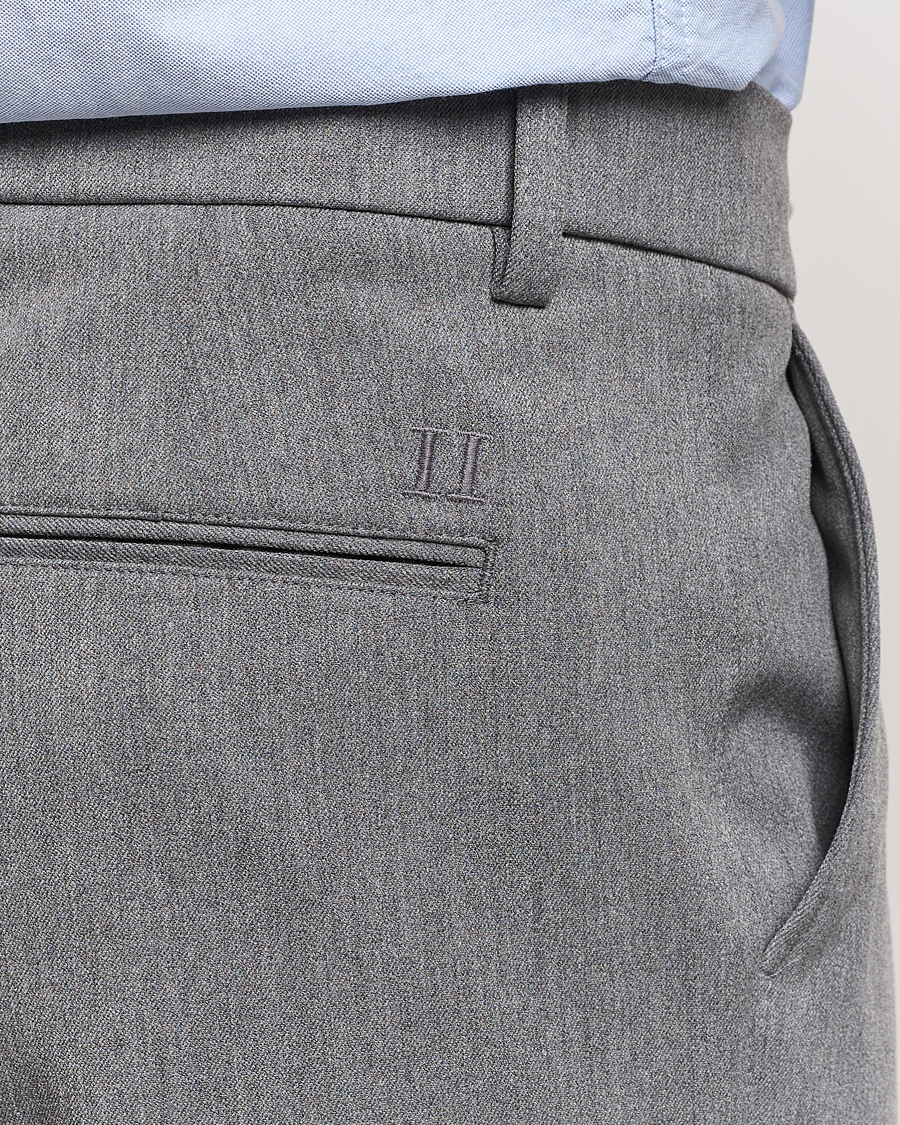 Men | Trousers | LES DEUX | Como Reg Suit Pants Grey Melange