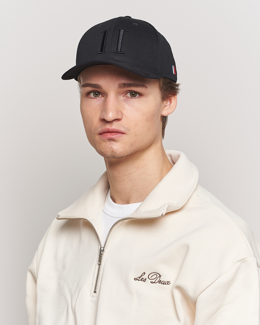 Men | Hats & Caps | LES DEUX | Baseball Cap Suede II Black