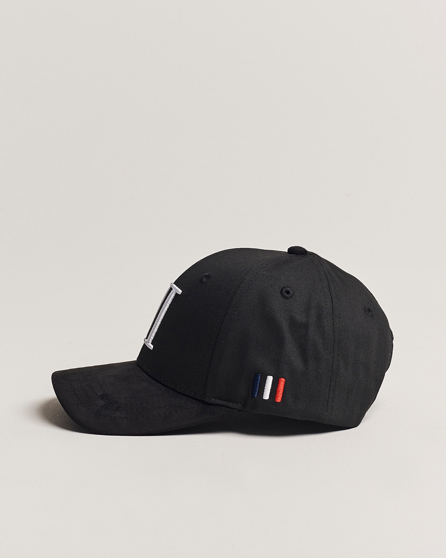 Men | Hats & Caps | LES DEUX | Baseball Cap Suede II Black/White