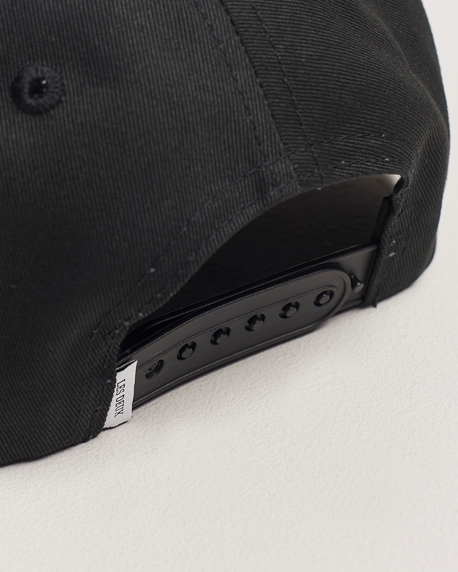 Men | Hats & Caps | LES DEUX | Baseball Cap Suede II Black/White
