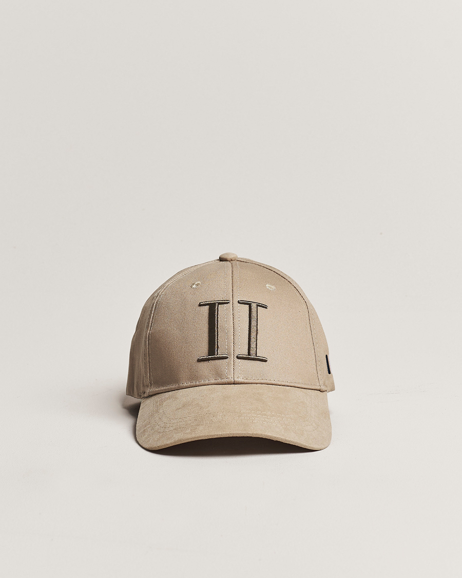 Men | Les Deux Baseball Cap Suede II Dark Sand | LES DEUX | Baseball Cap Suede II Dark Sand