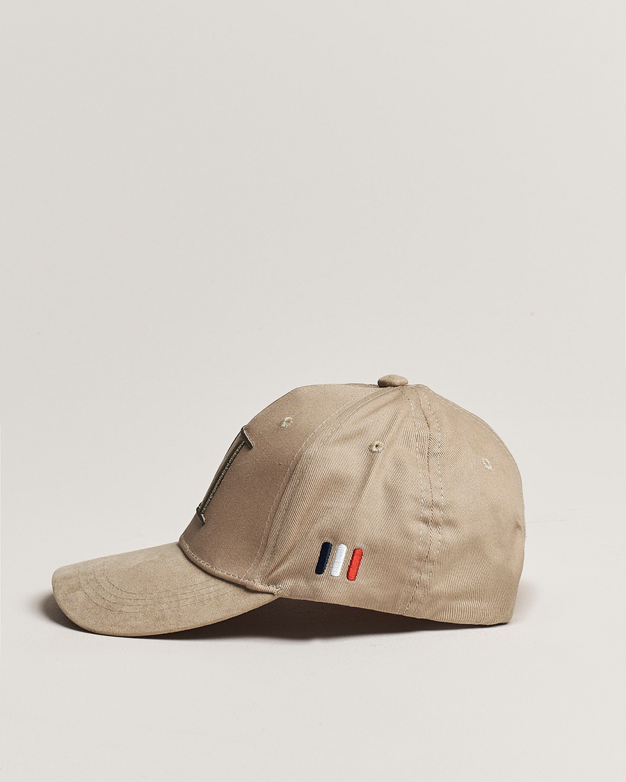 Men | Les Deux Baseball Cap Suede II Dark Sand | LES DEUX | Baseball Cap Suede II Dark Sand
