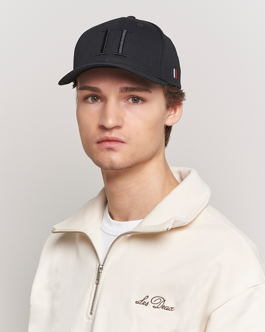 Men | Hats & Caps | LES DEUX | Encore Organic Cotton Baseball Cap II Black