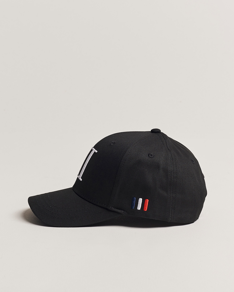 Men | New Brands | LES DEUX | Encore Organic Cotton Baseball Cap II Black/White