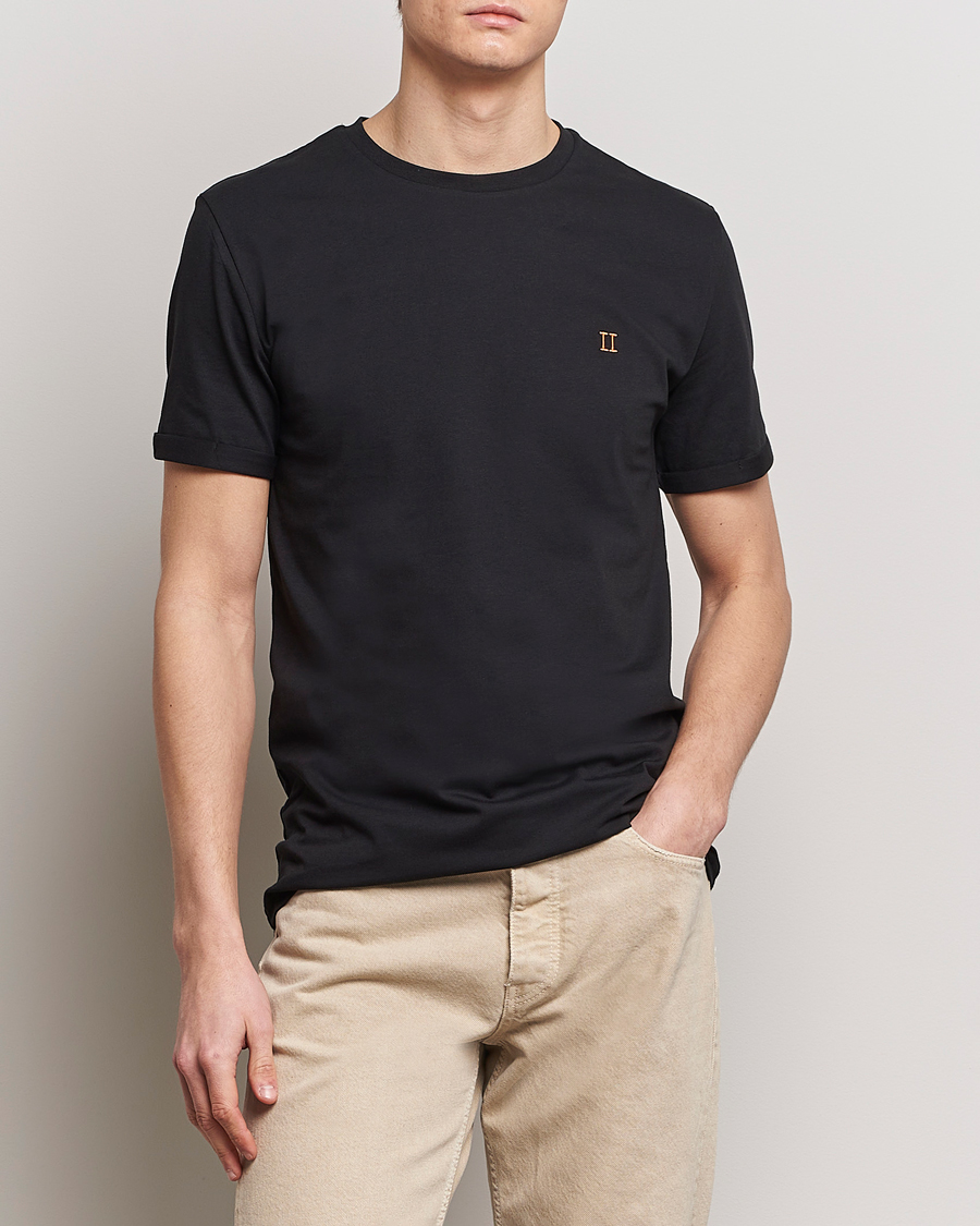 Men | Clothing | LES DEUX | Nørregaard Cotton T-Shirt Black